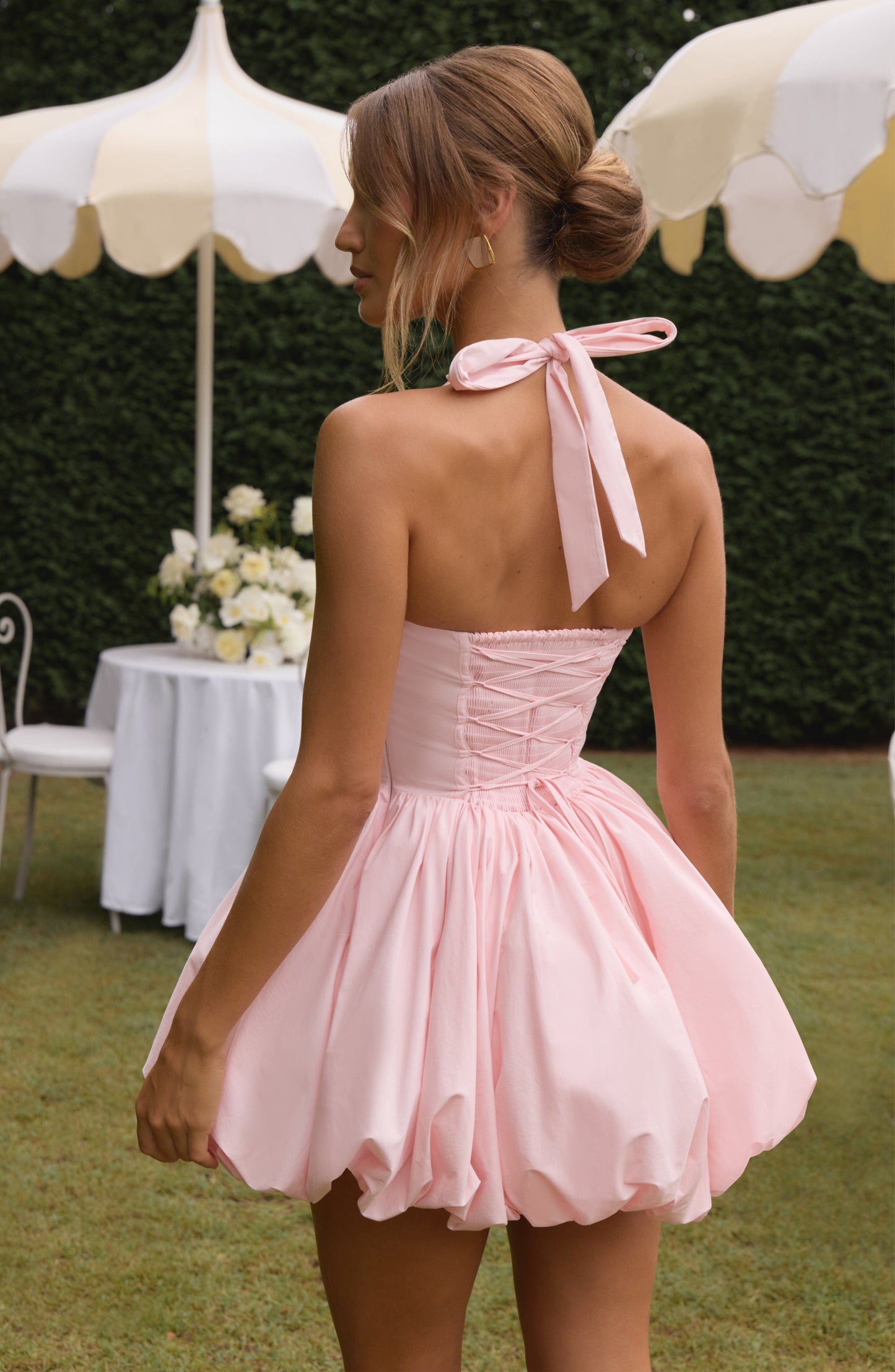 Maricia Mini Dress Blush