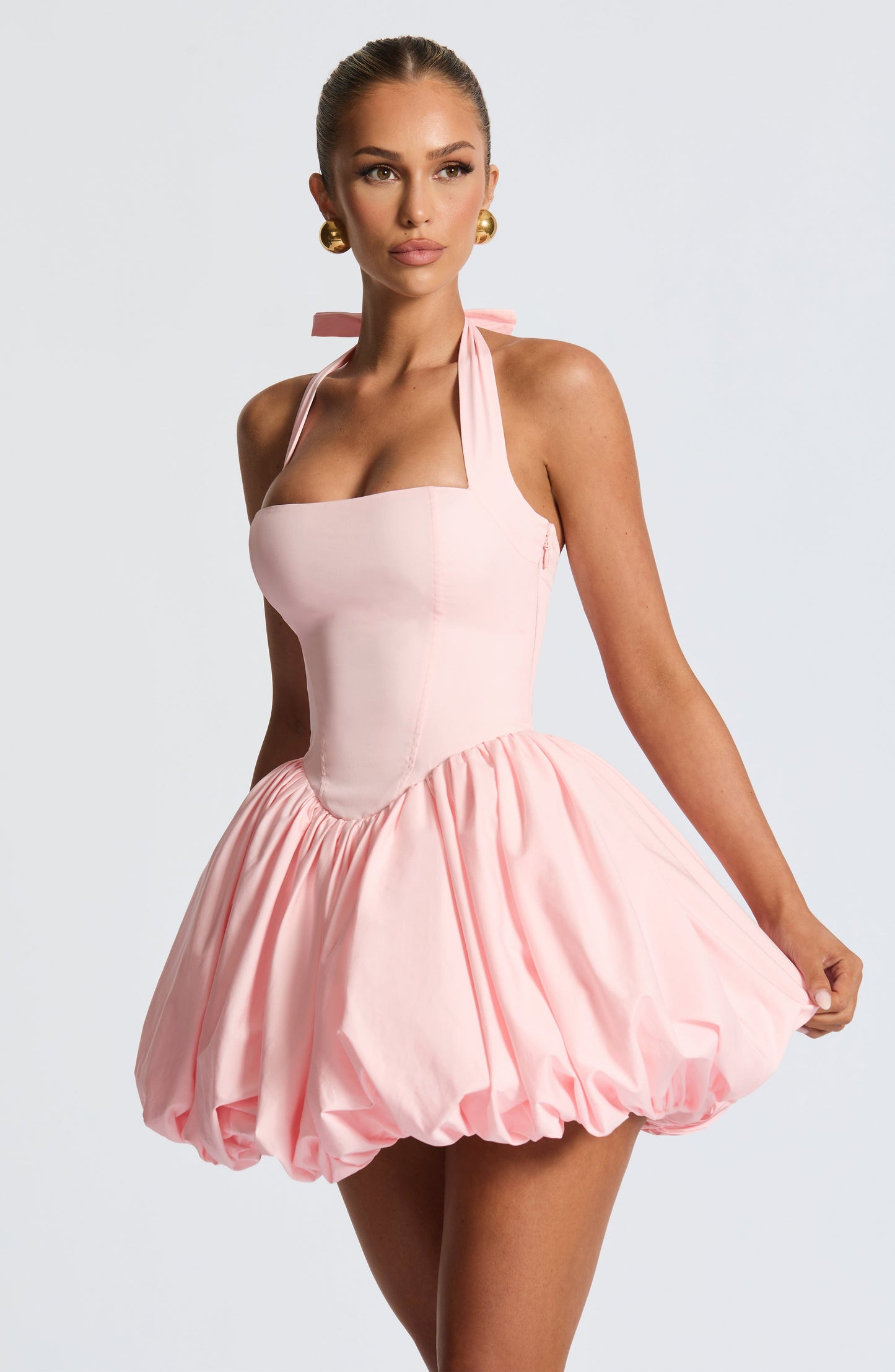 Maricia Mini Dress Blush