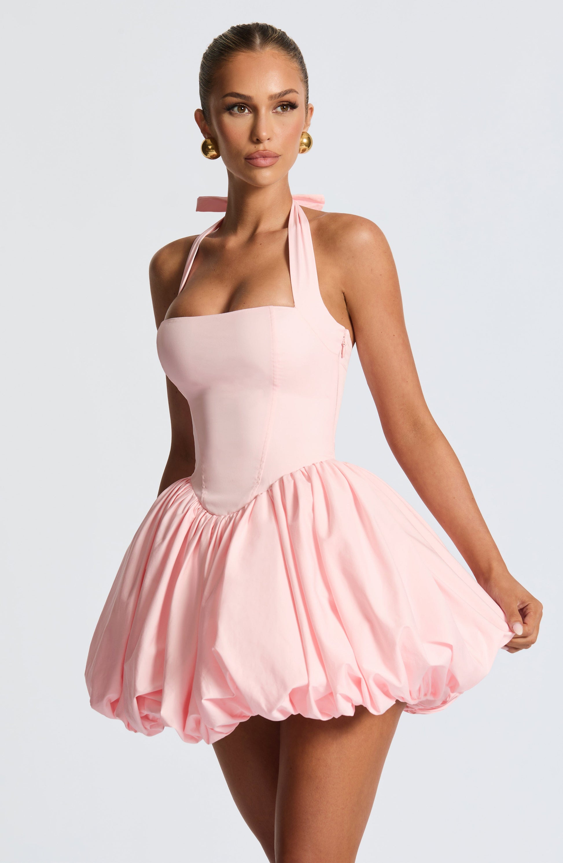 Maricia Mini Dress Blush