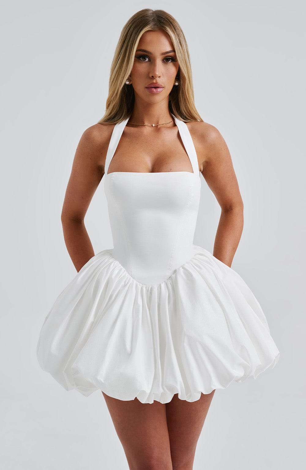 Maricia Mini Dress Ivory