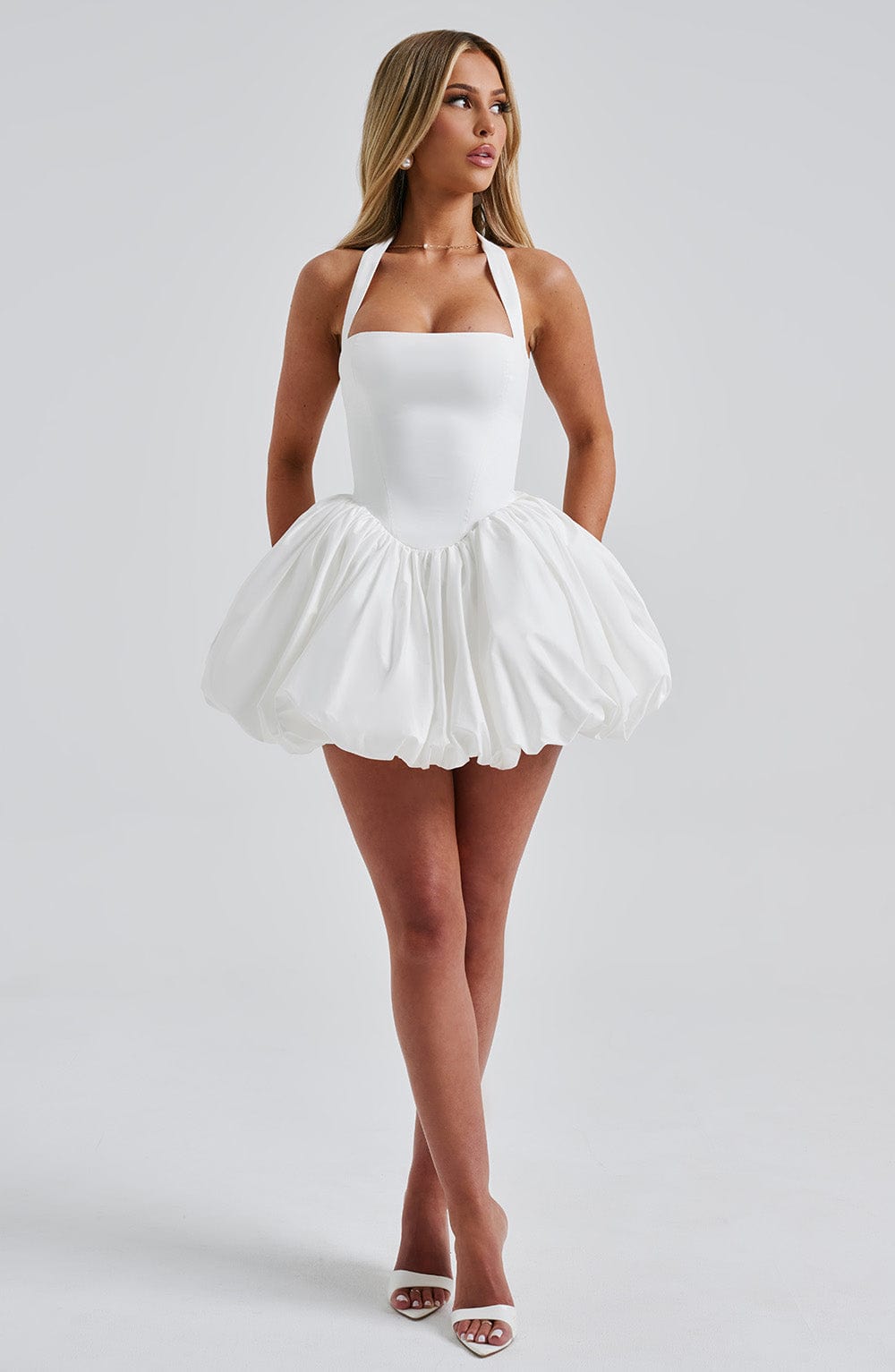 Maricia Mini Dress Ivory