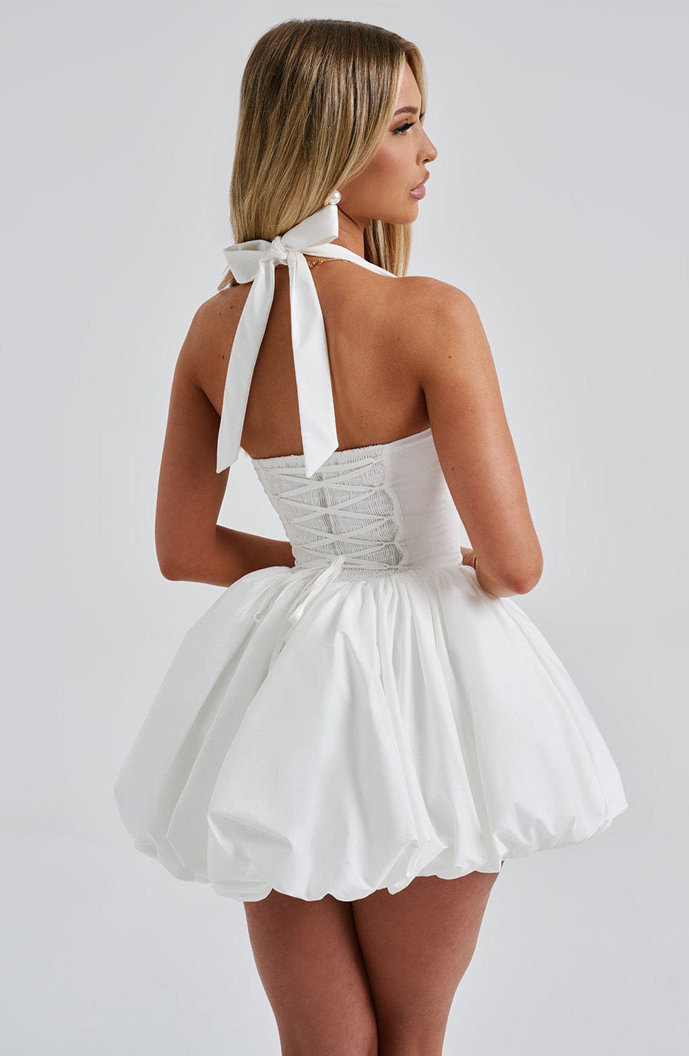 Maricia Mini Dress Ivory