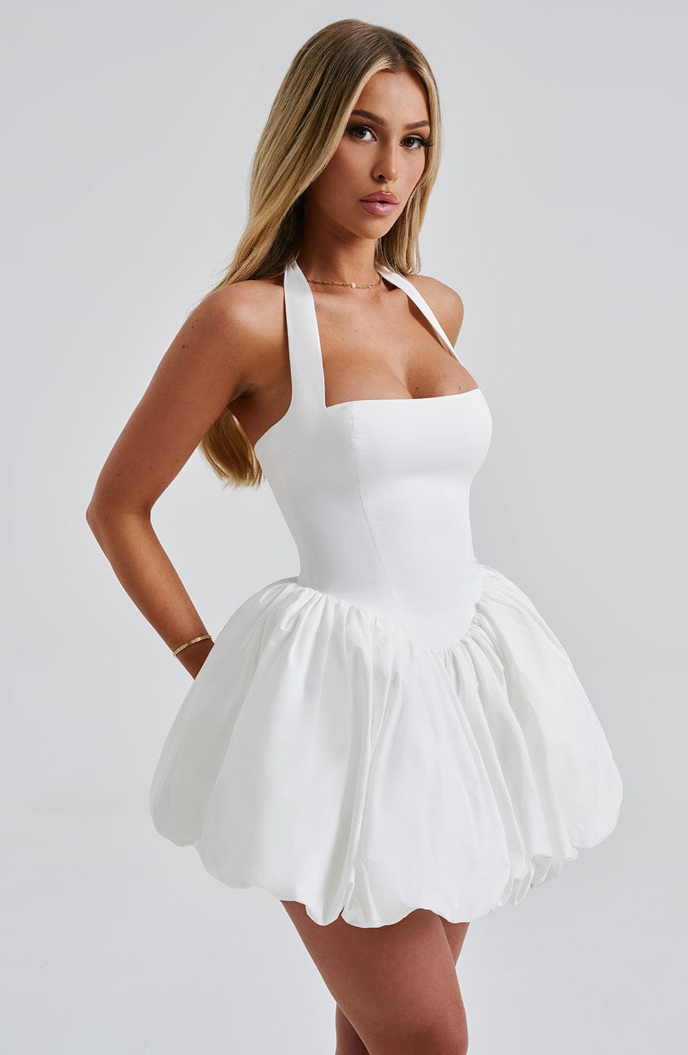 Maricia Mini Dress Ivory