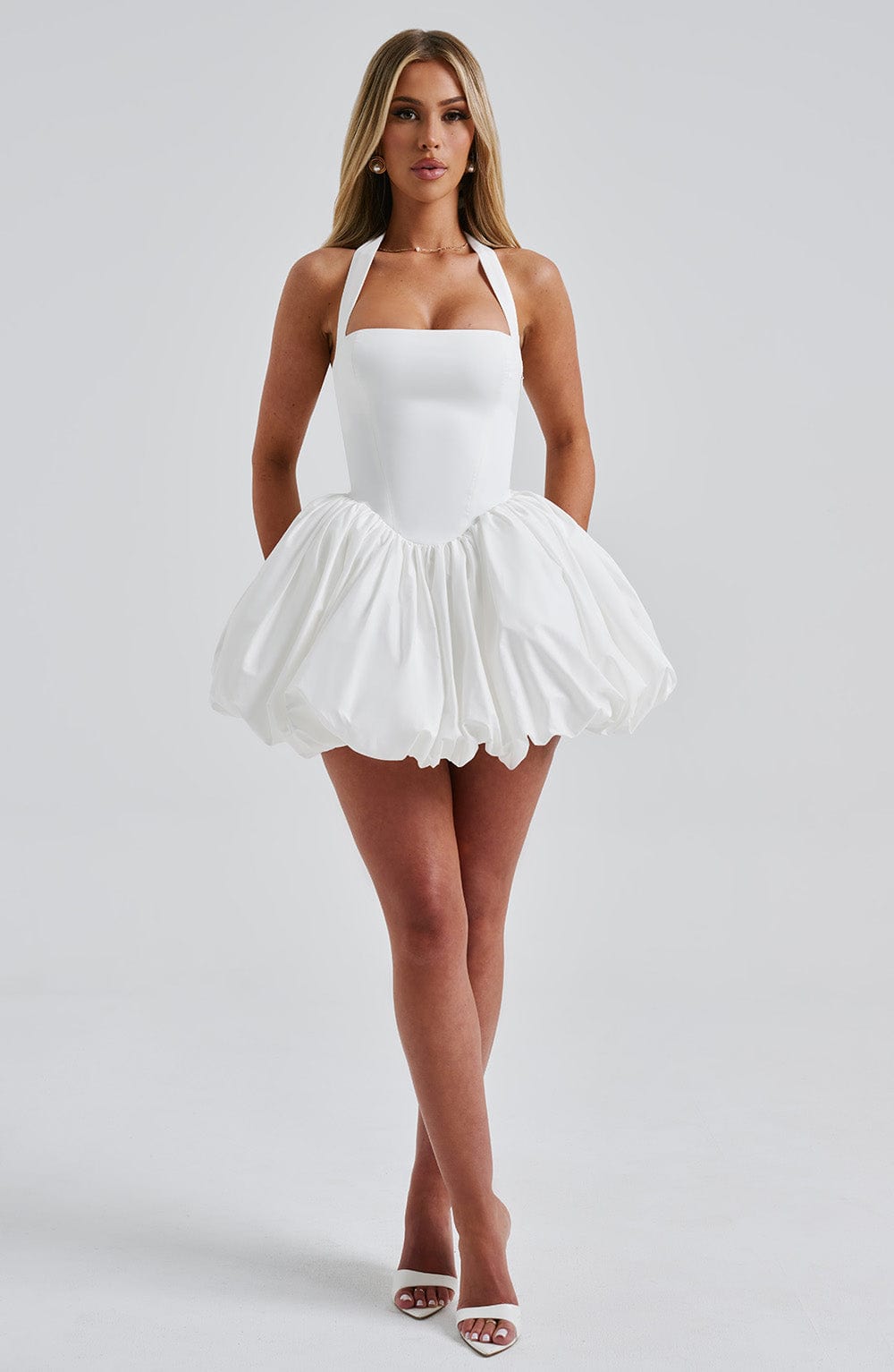 Maricia Mini Dress Ivory
