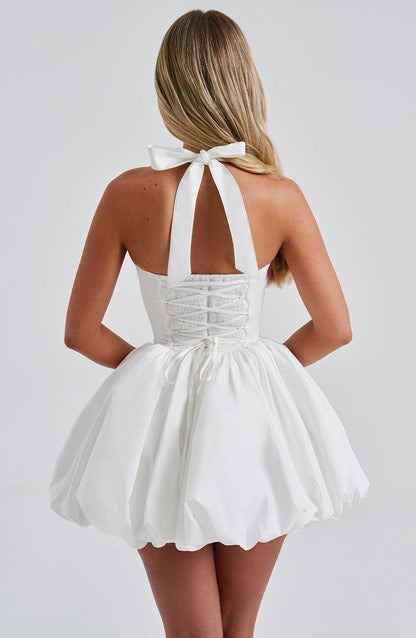 Maricia Mini Dress Ivory