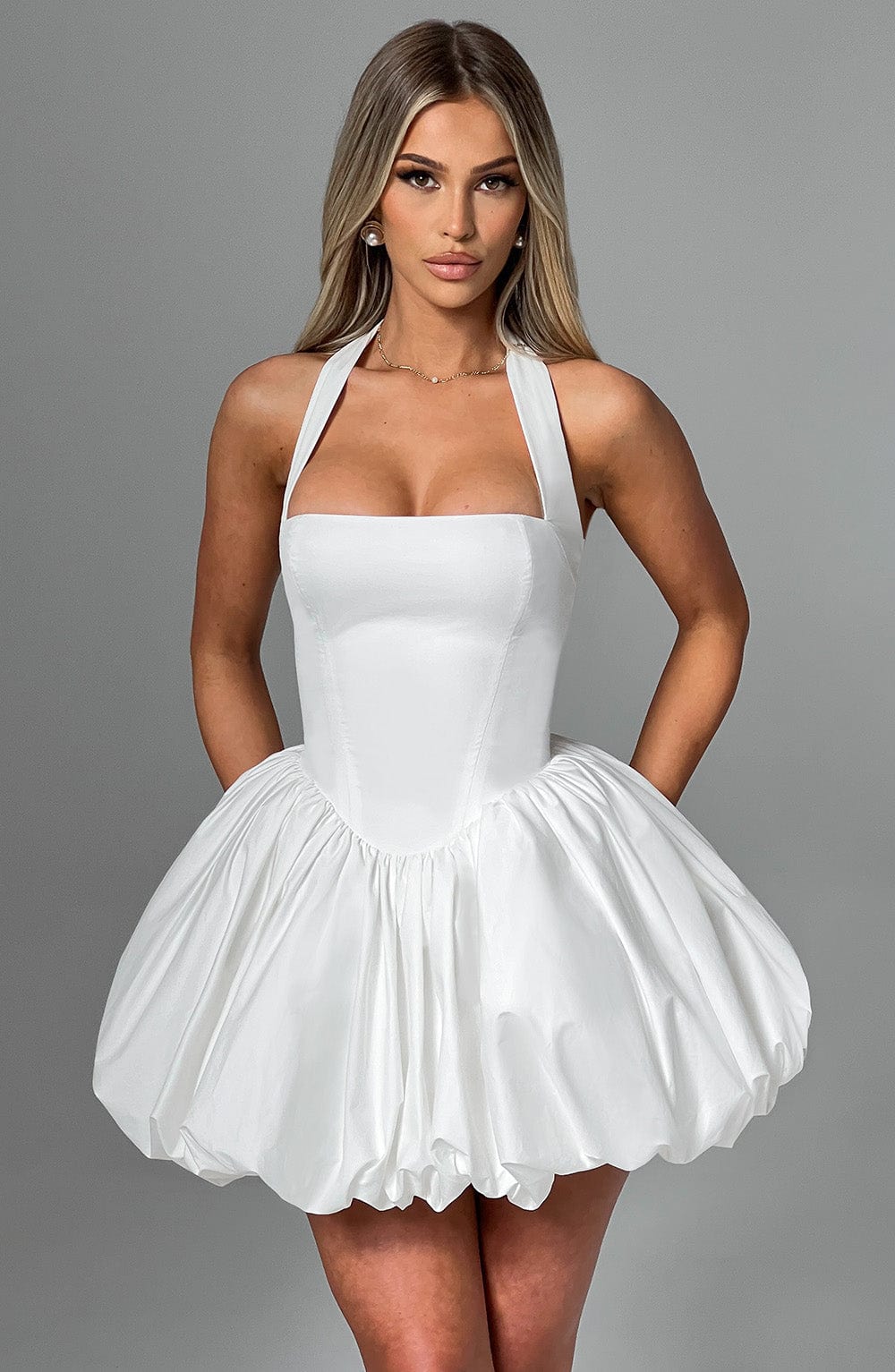 Maricia Mini Dress Ivory