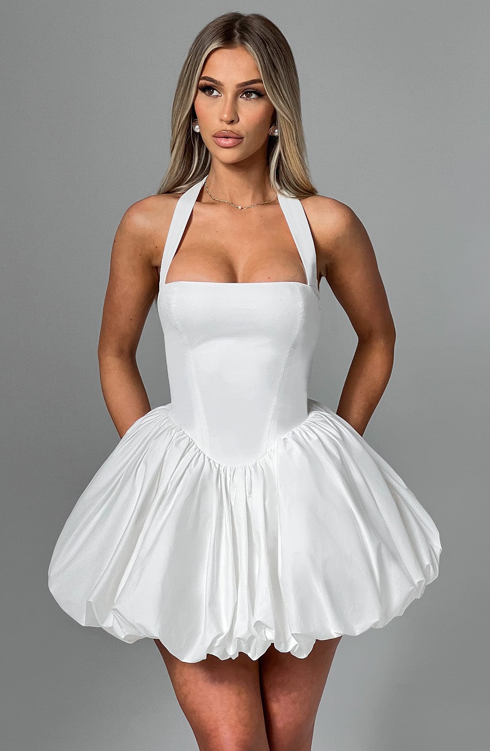 Maricia Mini Dress Ivory