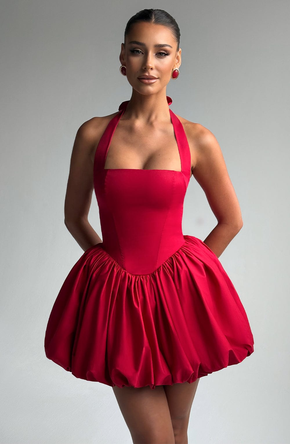Maricia Mini Dress Red