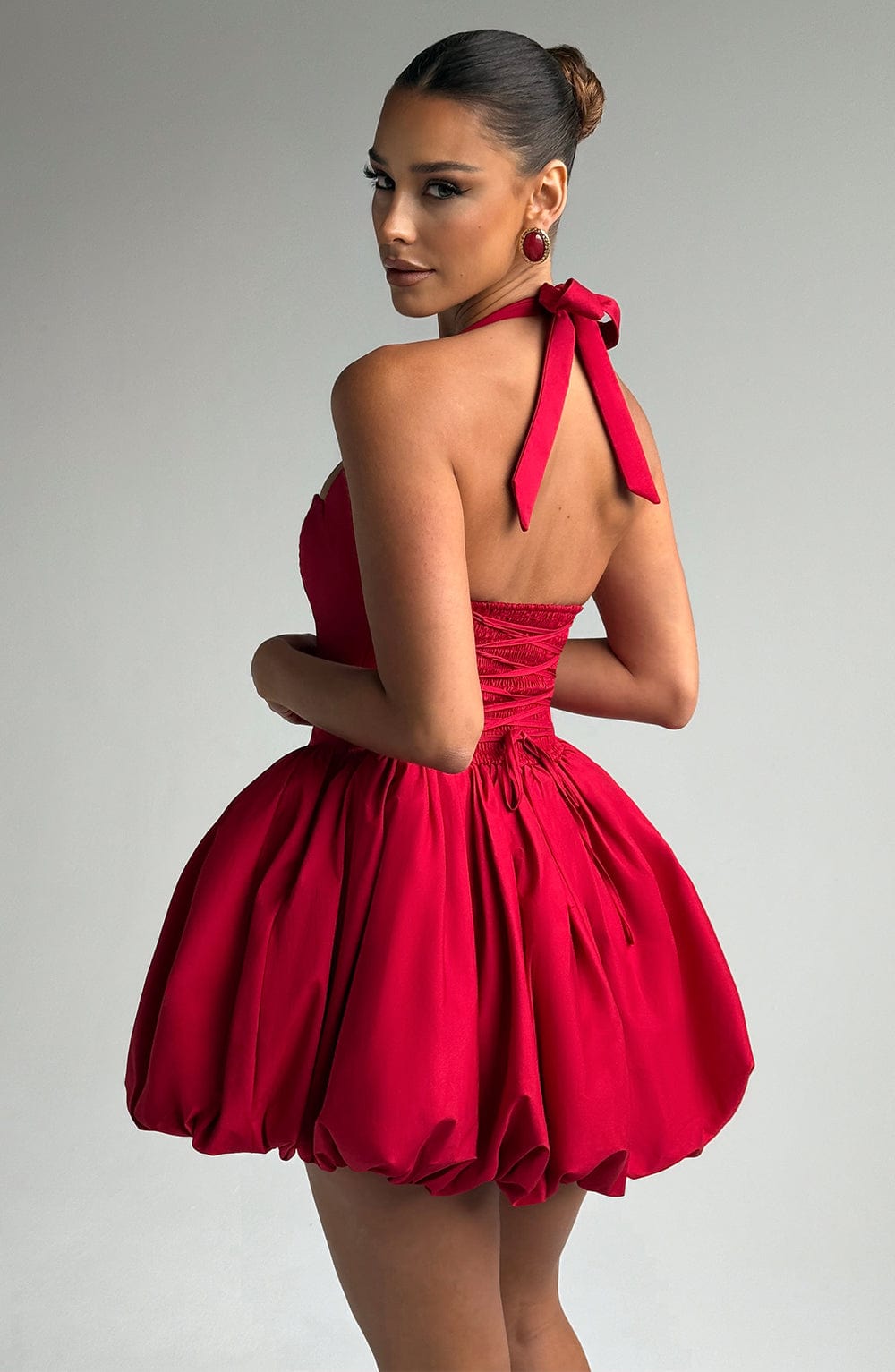 Maricia Mini Dress Red