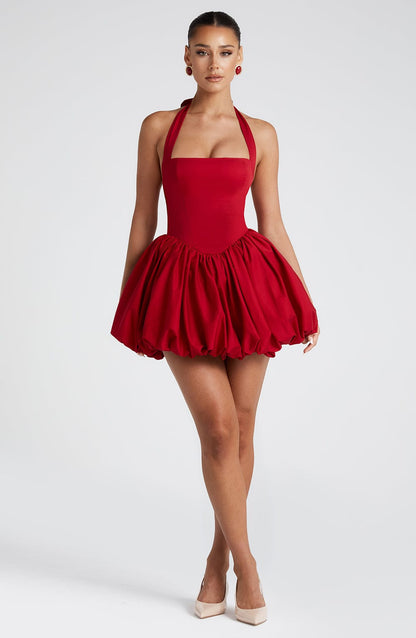 Maricia Mini Dress Red