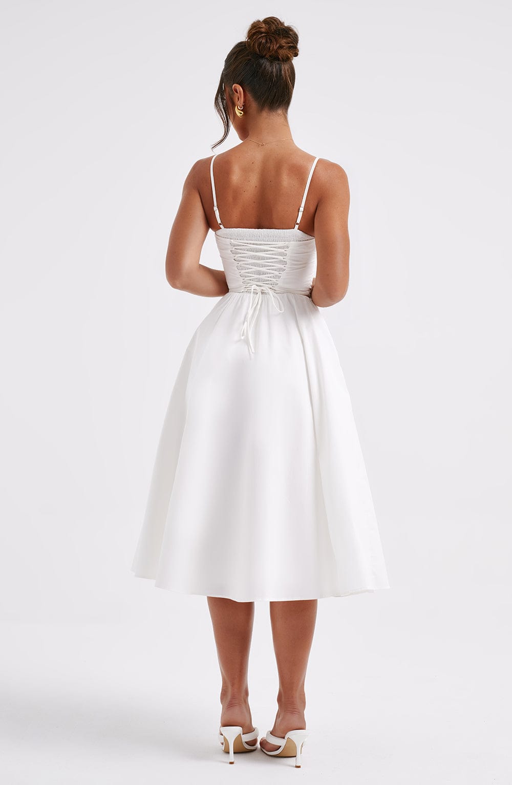 Mariella Midi Dress Ivory