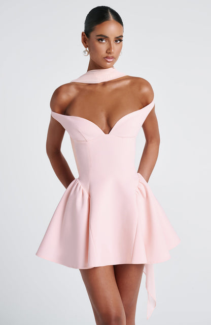 Marla Mini Dress Blush