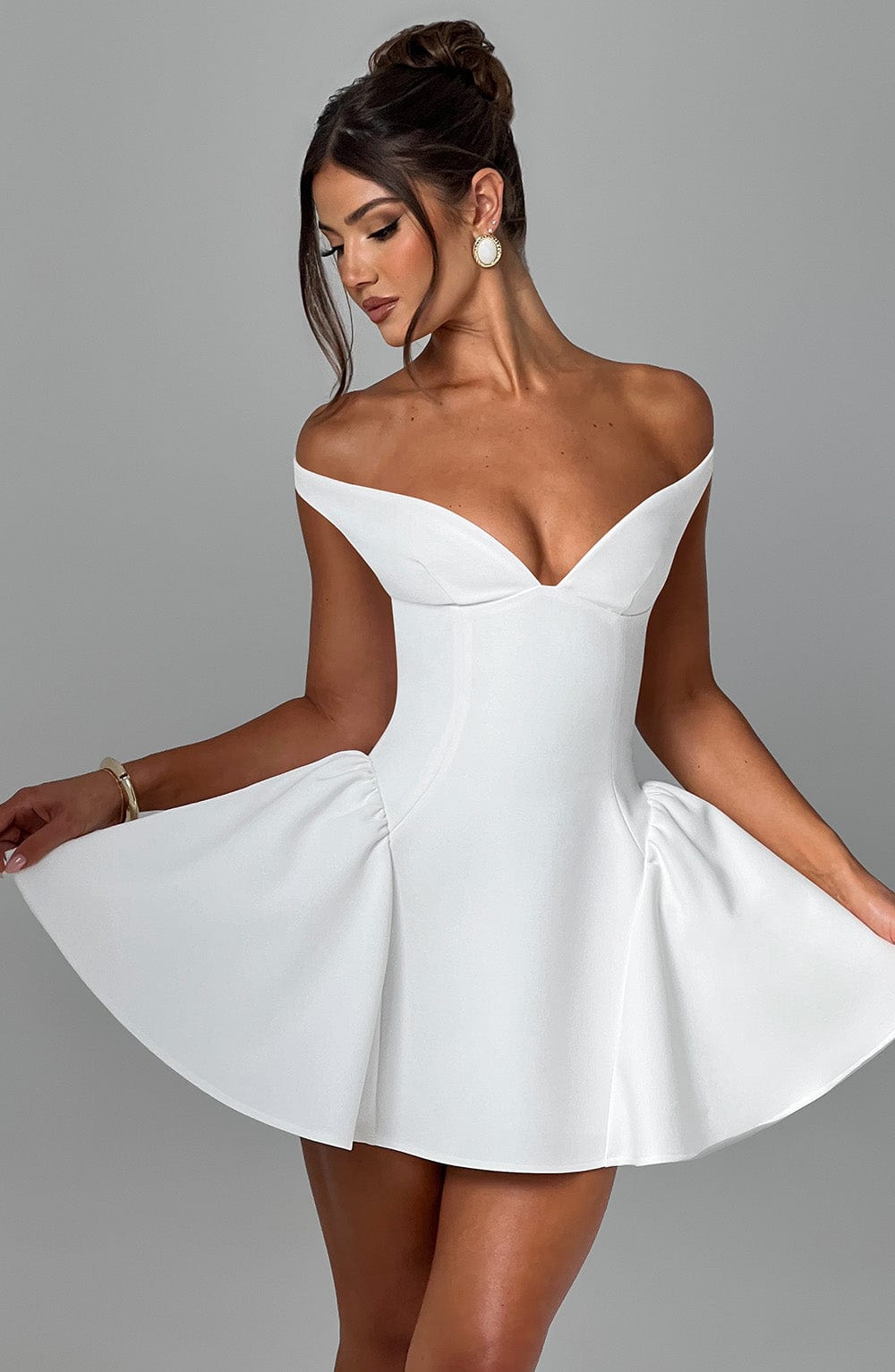 Marla Mini Dress Ivory