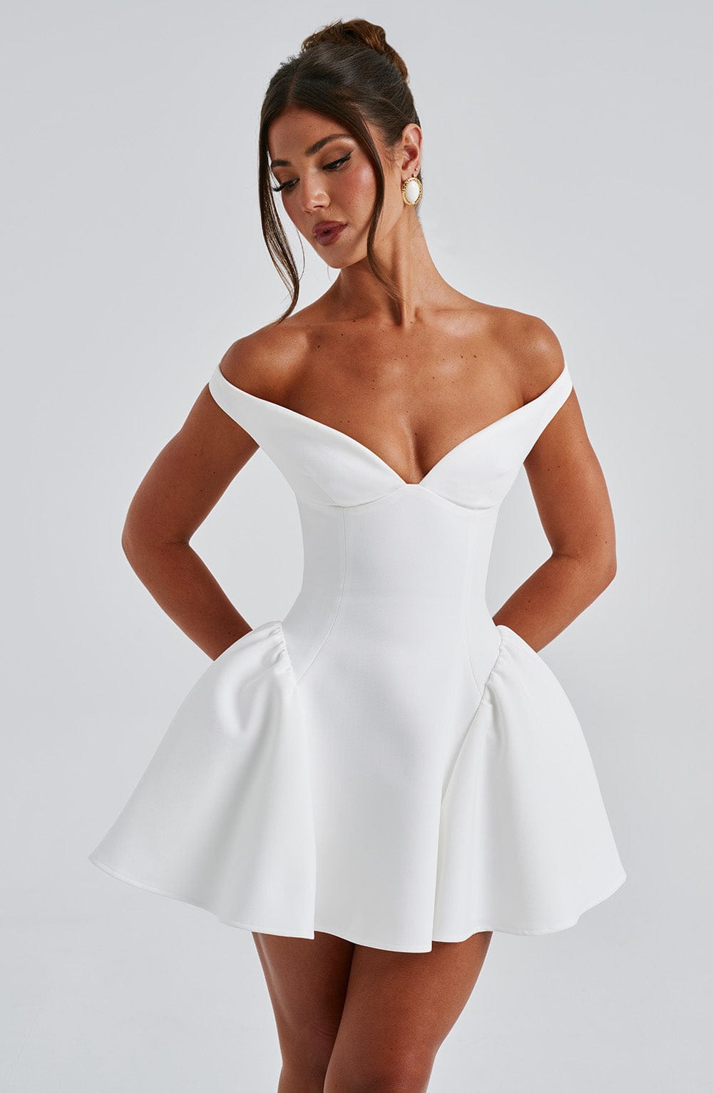 Marla Mini Dress Ivory