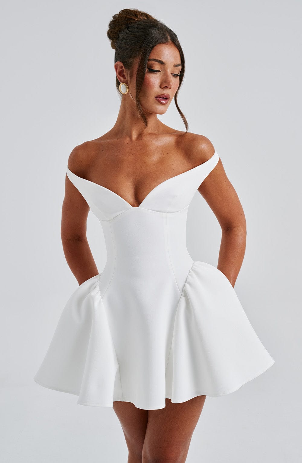 Marla Mini Dress Ivory