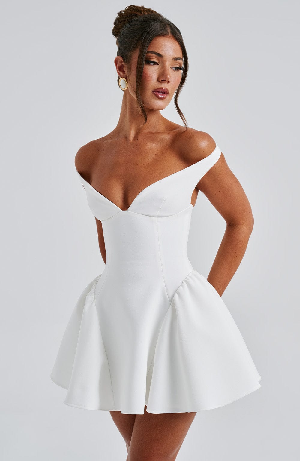 Marla Mini Dress Ivory