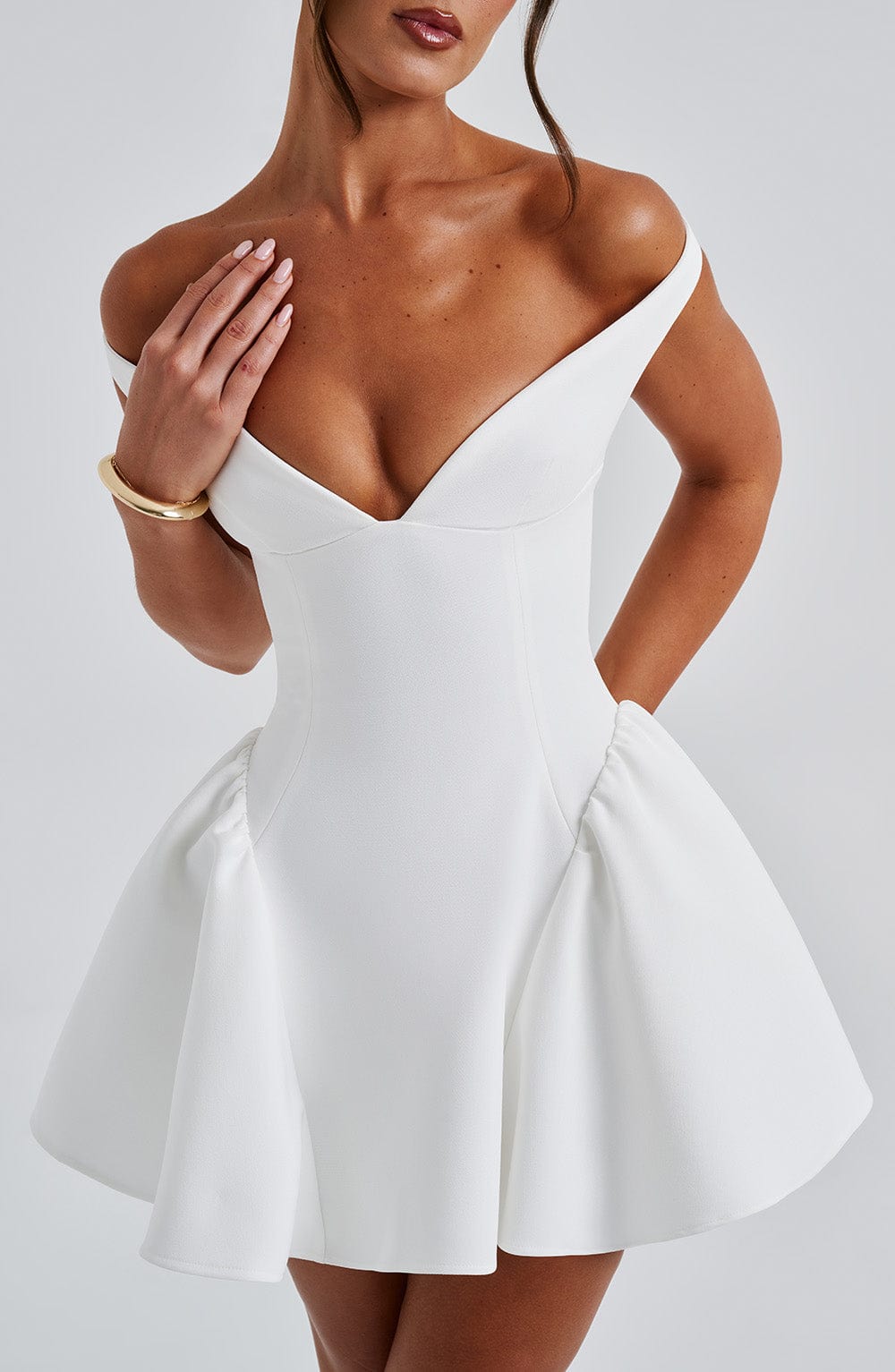 Marla Mini Dress Ivory