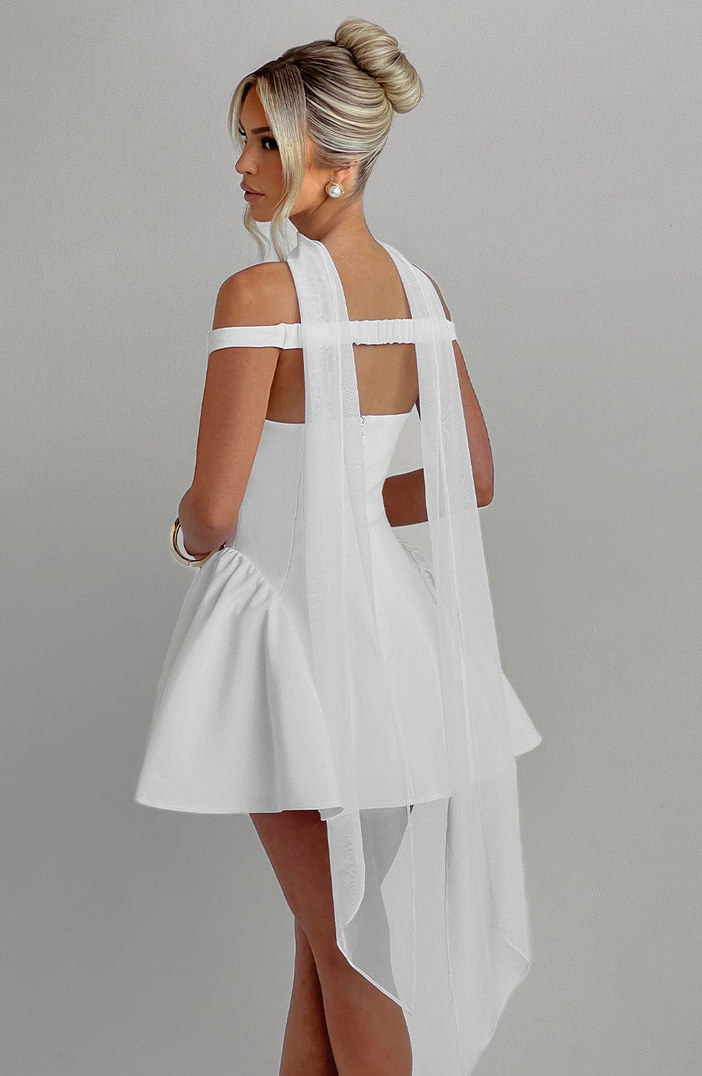 Marla Mini Dress Ivory