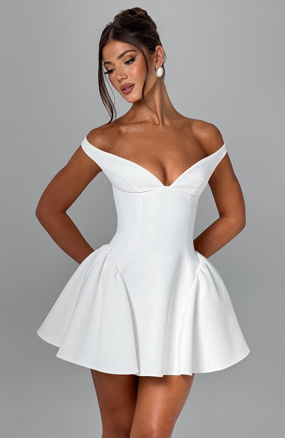 Marla Mini Dress Ivory