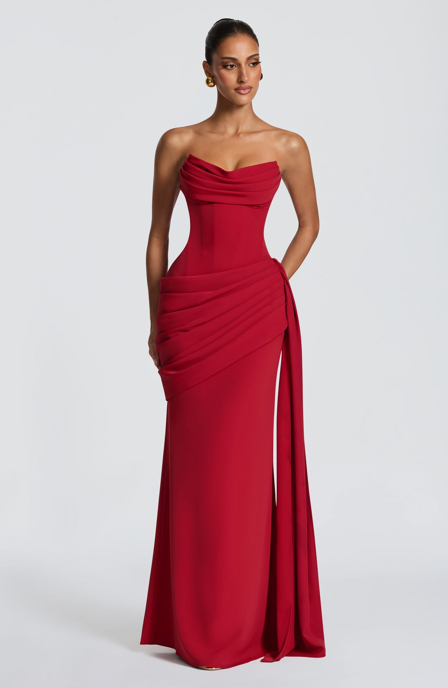 Matisse Maxi Dress Deep Red