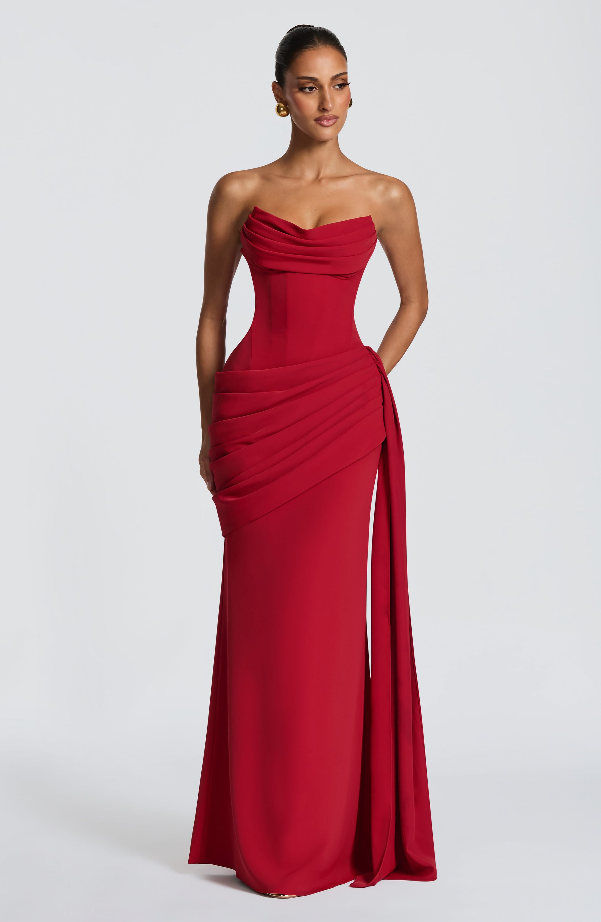 Matisse Maxi Dress Deep Red