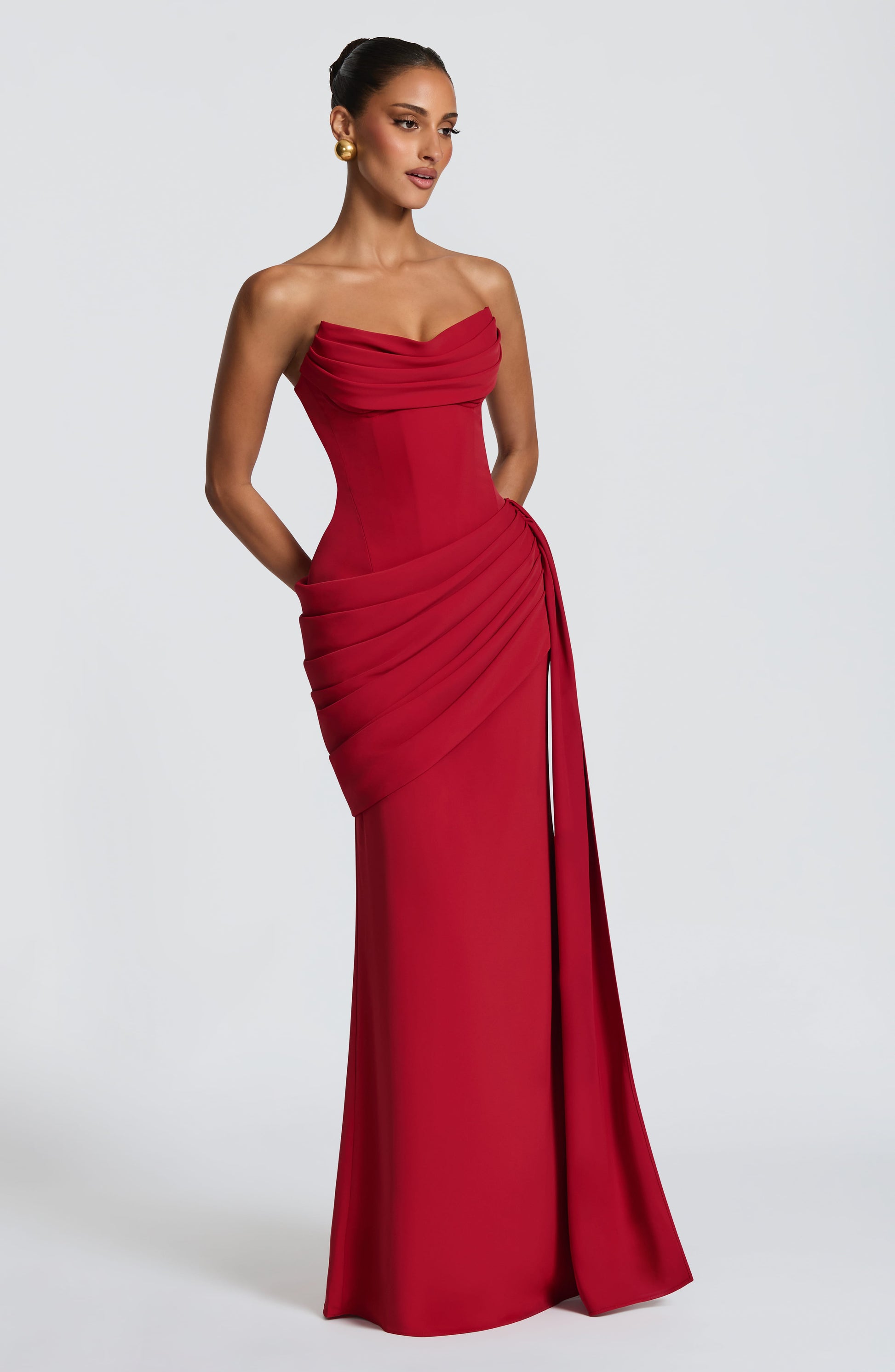 Matisse Maxi Dress Deep Red