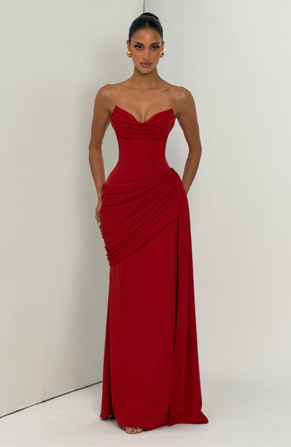 Matisse Maxi Dress Deep Red