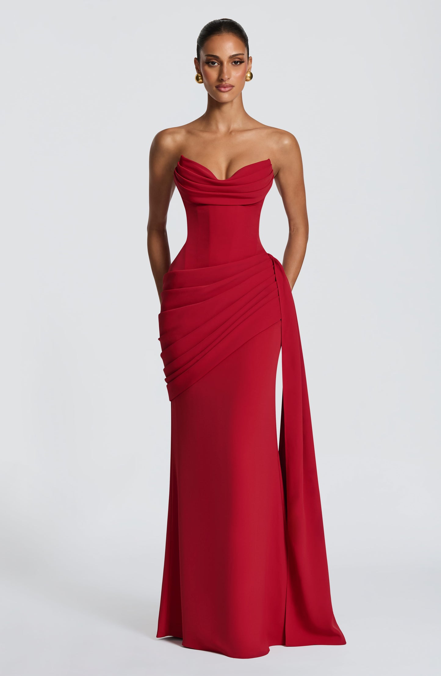Matisse Maxi Dress Deep Red