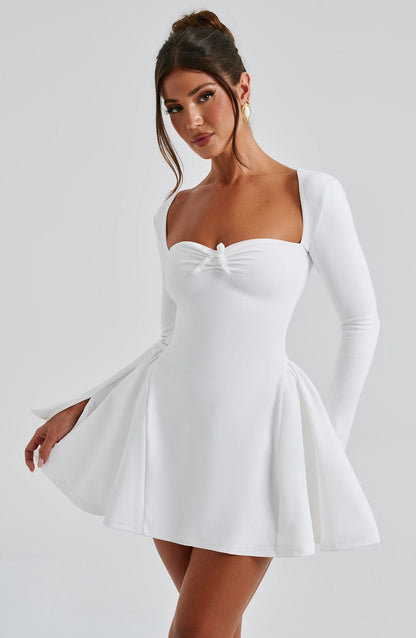 Megan Mini Dress Ivory