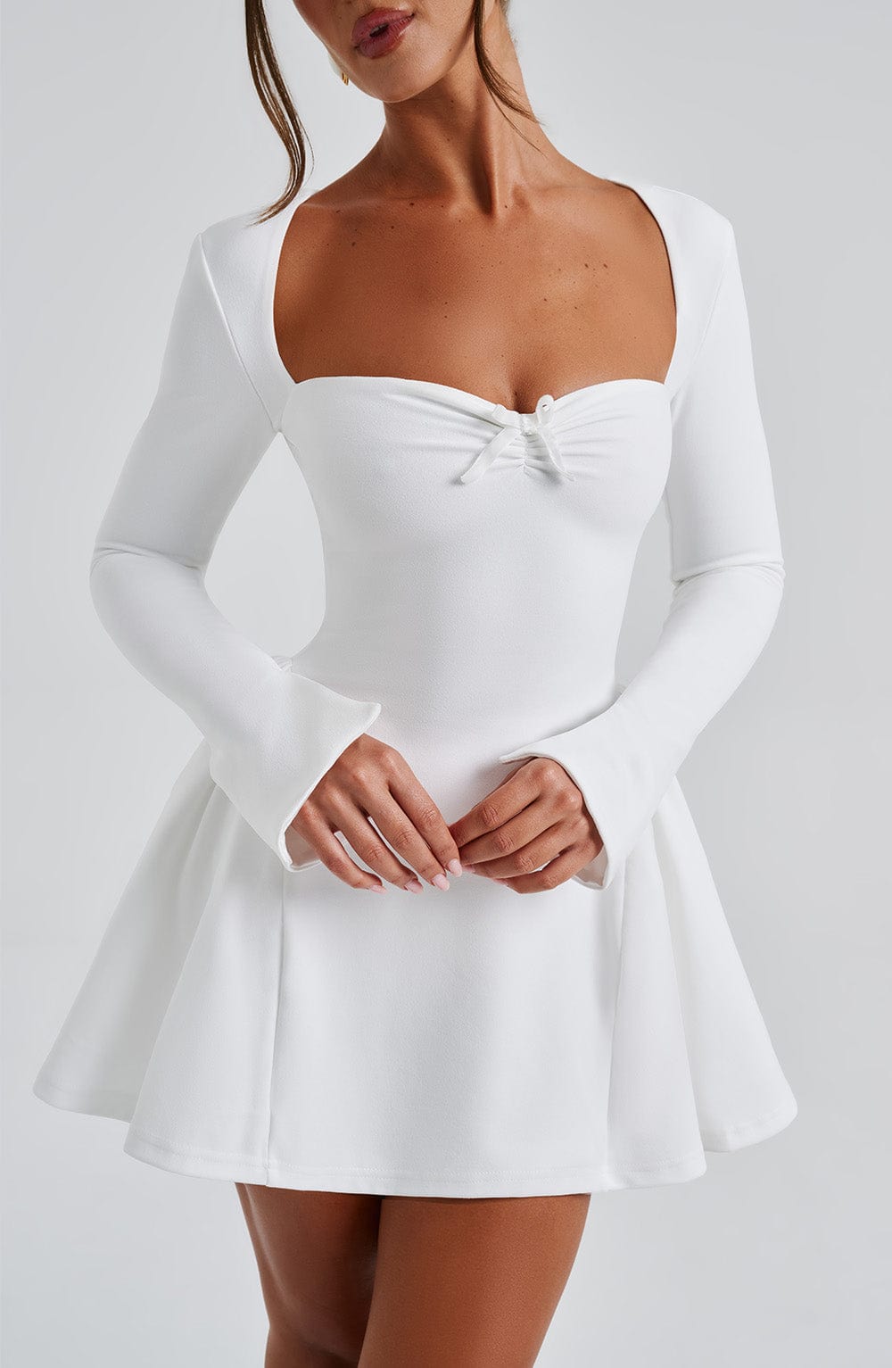 Megan Mini Dress Ivory