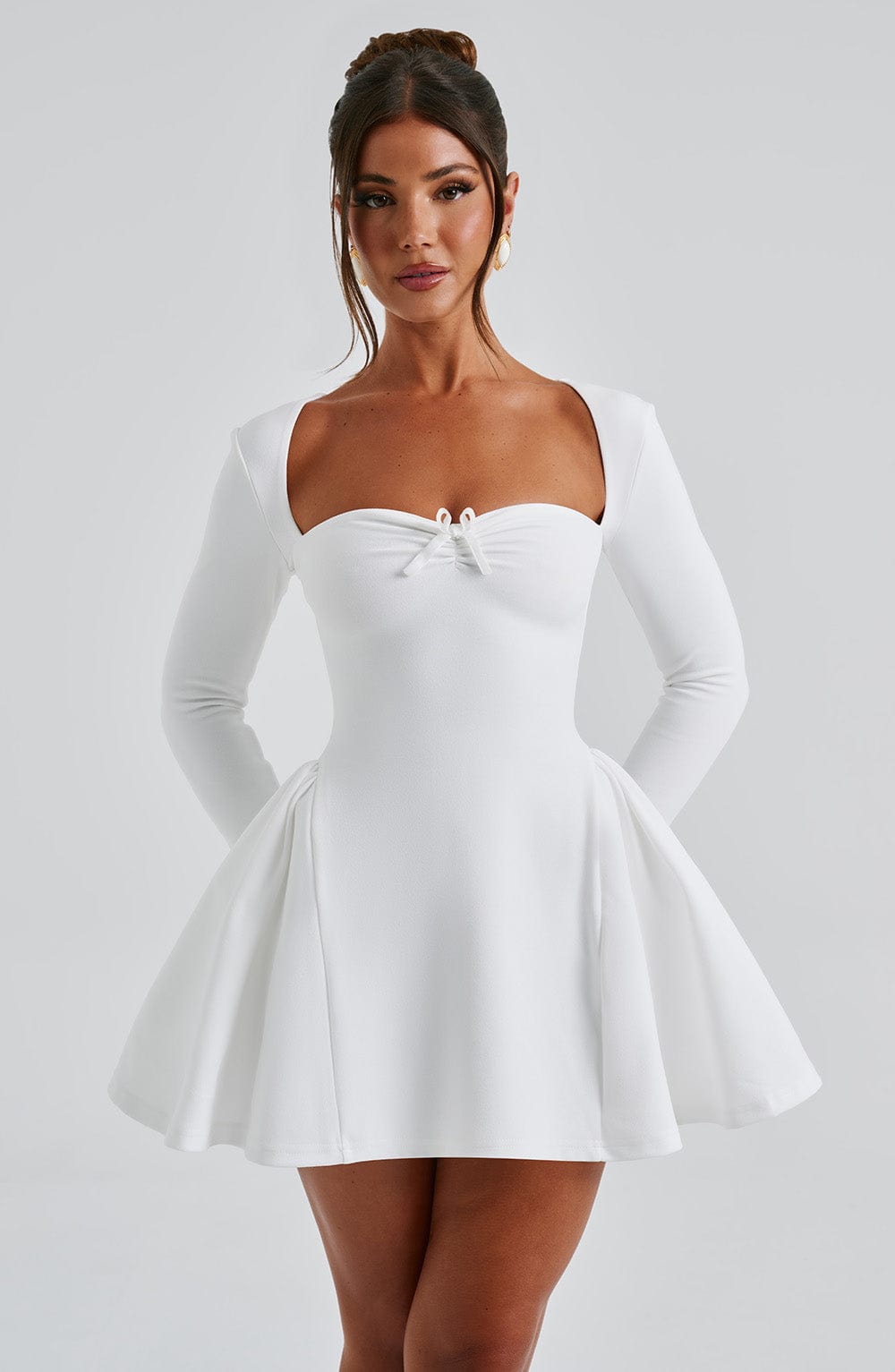 Megan Mini Dress Ivory