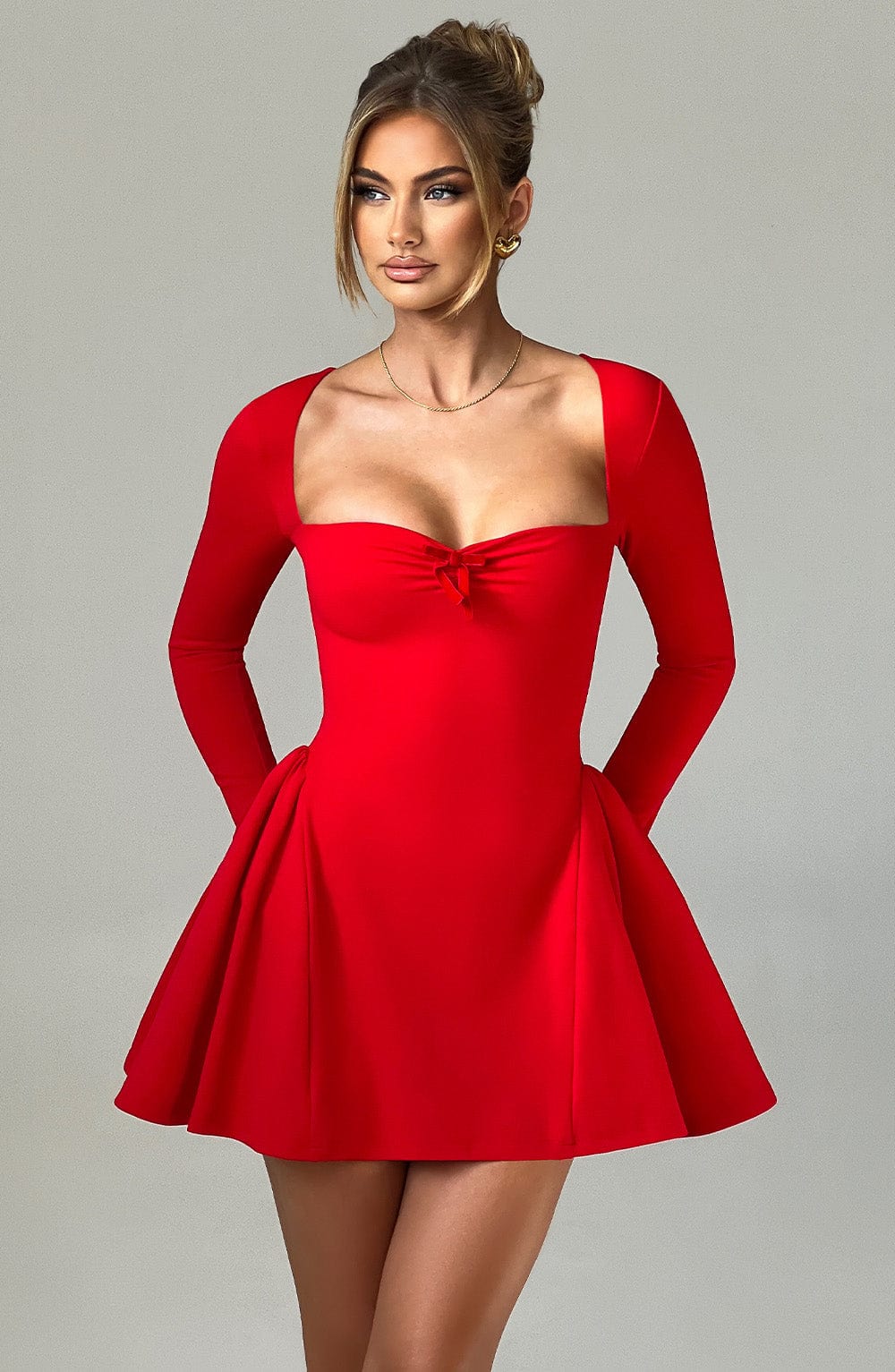 Megan Mini Dress Red