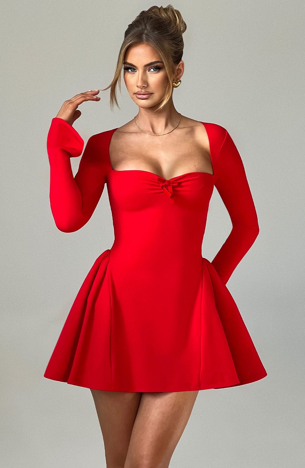 Megan Mini Dress Red