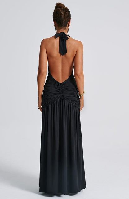 Melania Maxi Dress Black