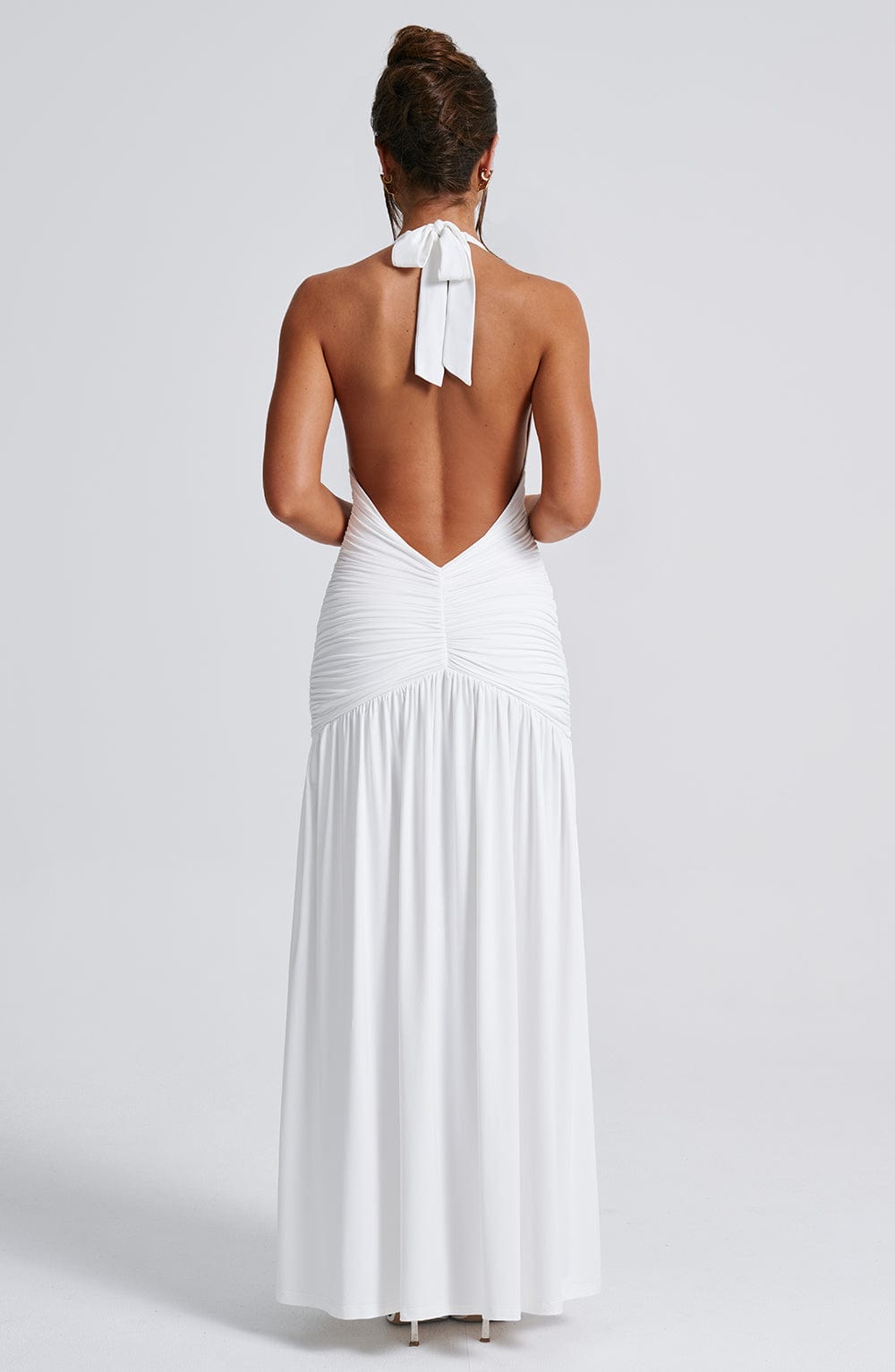 Melania Maxi Dress White