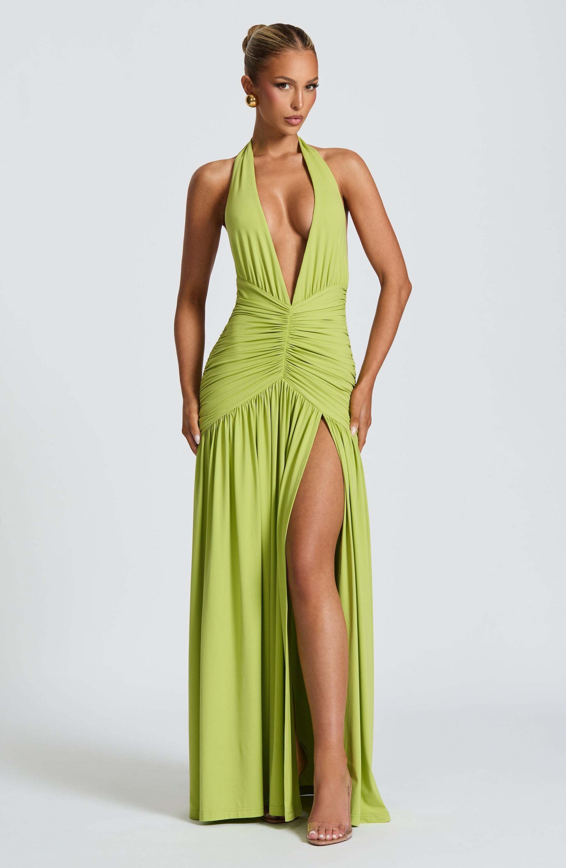 Melania Maxi Dress Olive