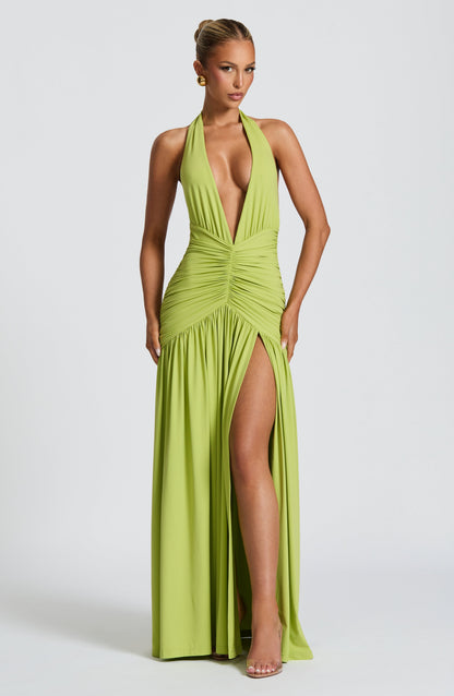Melania Maxi Dress Olive