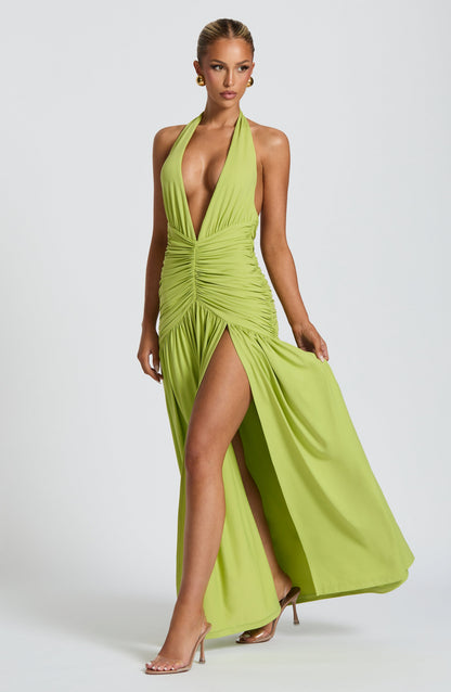Melania Maxi Dress Olive