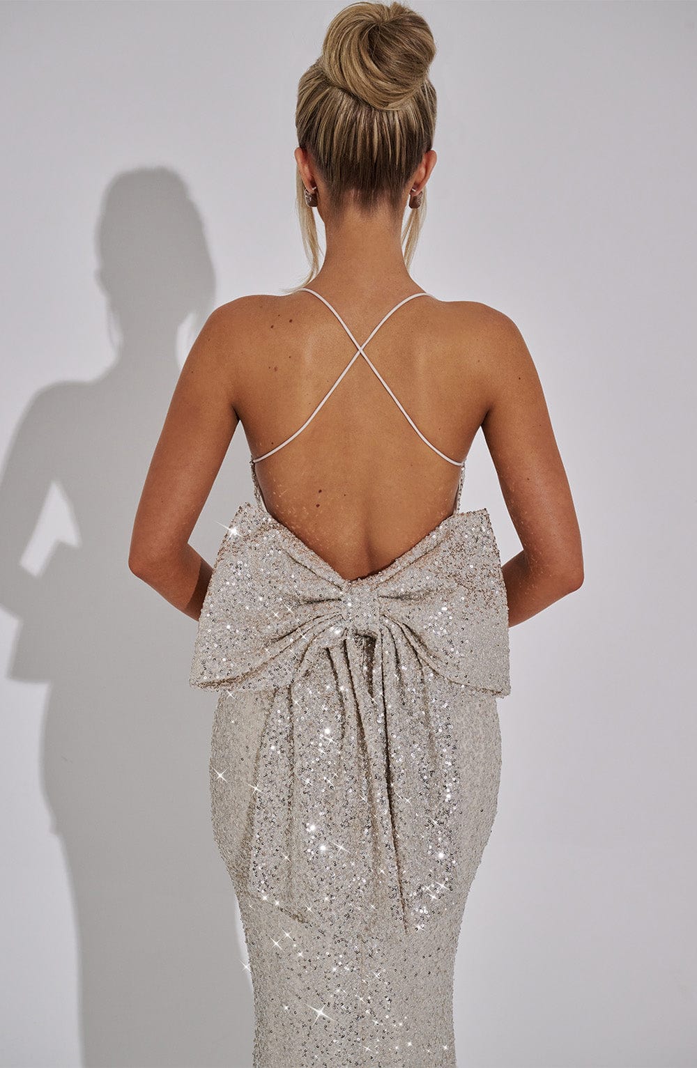 Meridith Maxi Dress Champagne