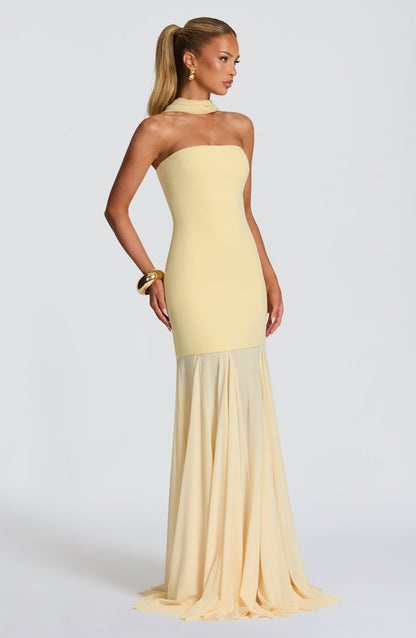 Merritt Gown Lemon