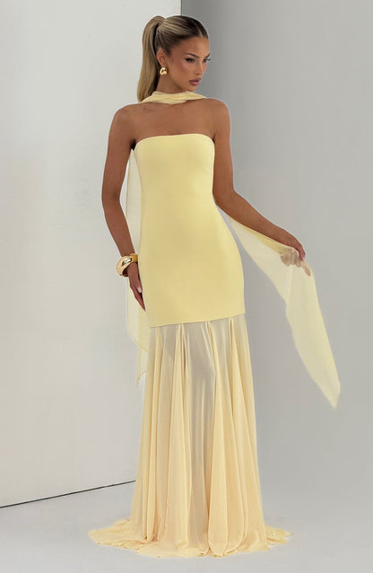 Merritt Gown Lemon