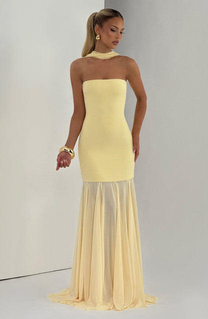 Merritt Gown Lemon