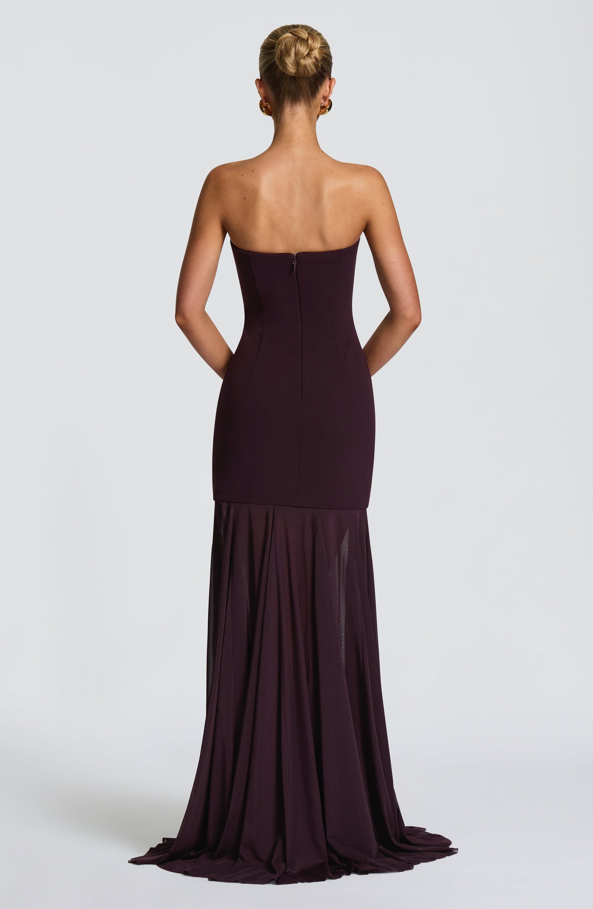 Merritt Gown Plum