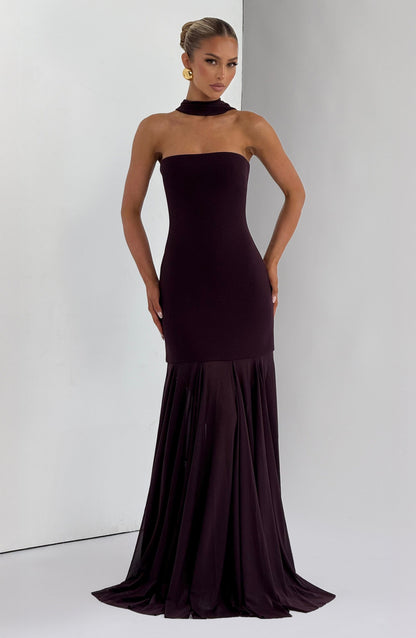 Merritt Gown Plum