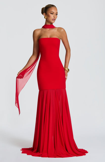 Merritt Gown Red