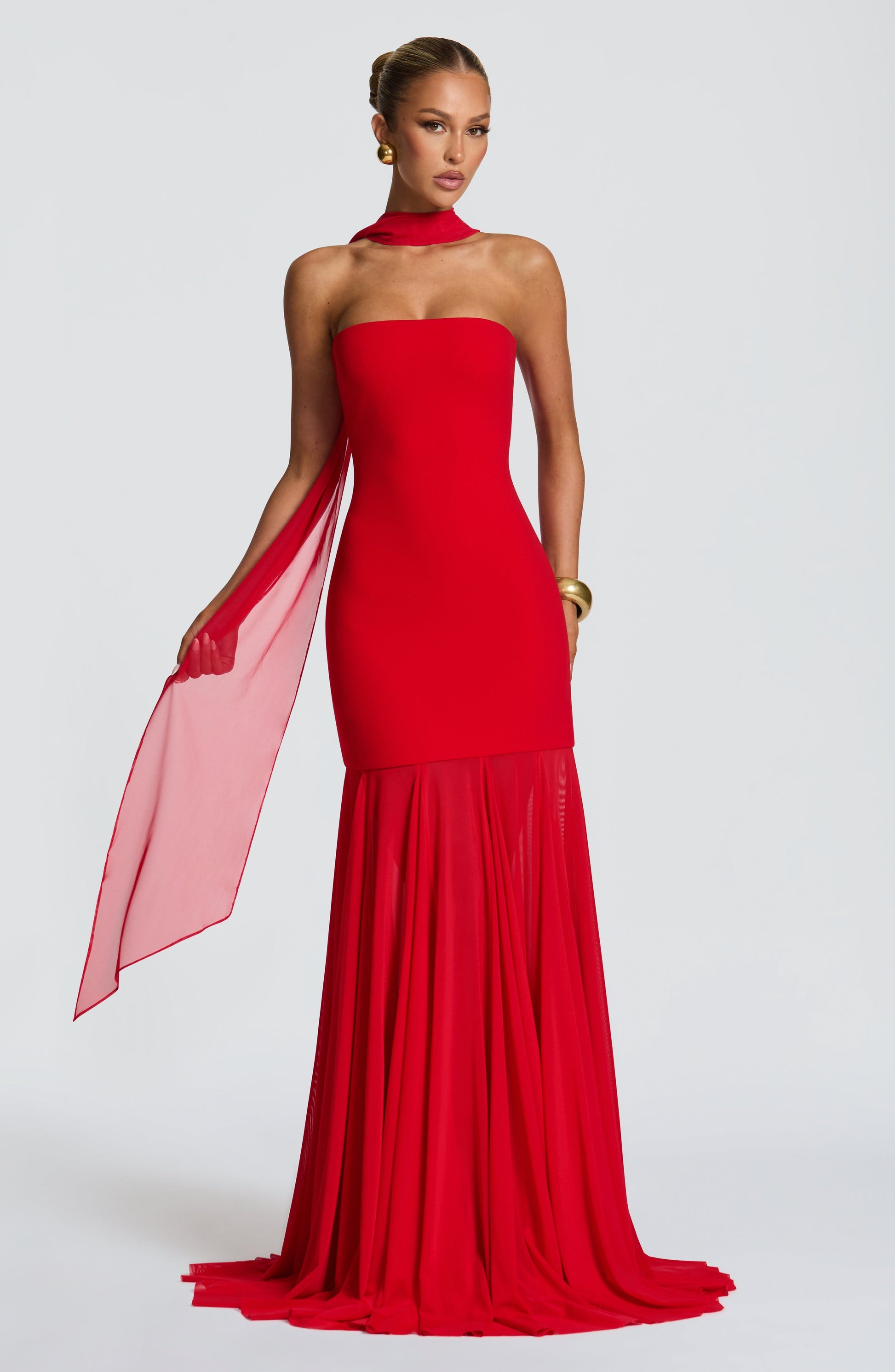 Merritt Gown Red