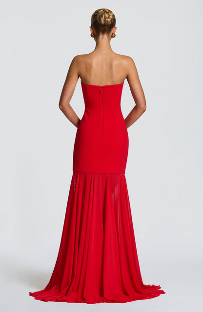 Merritt Gown Red