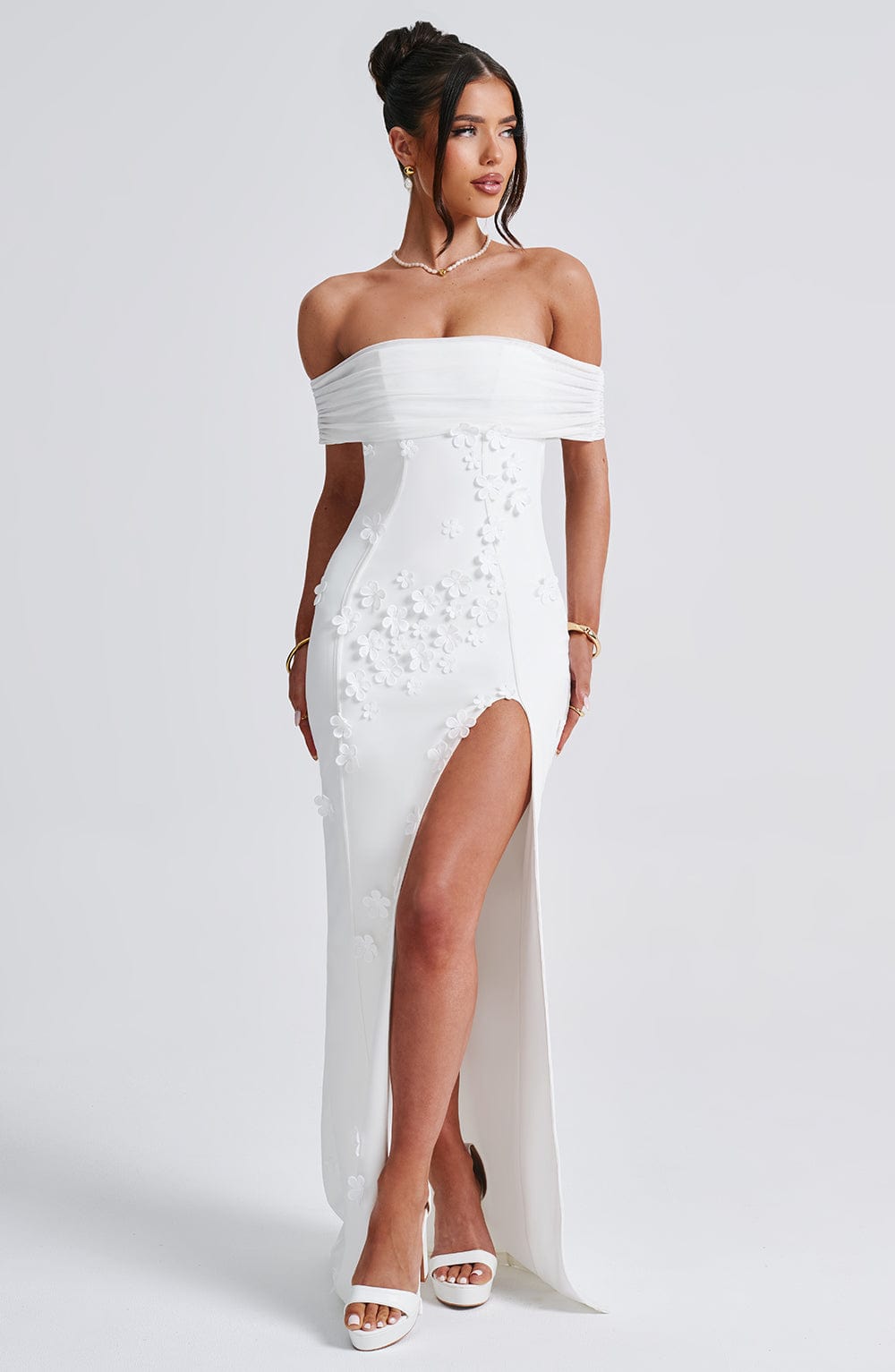 Milani Maxi Dress Ivory