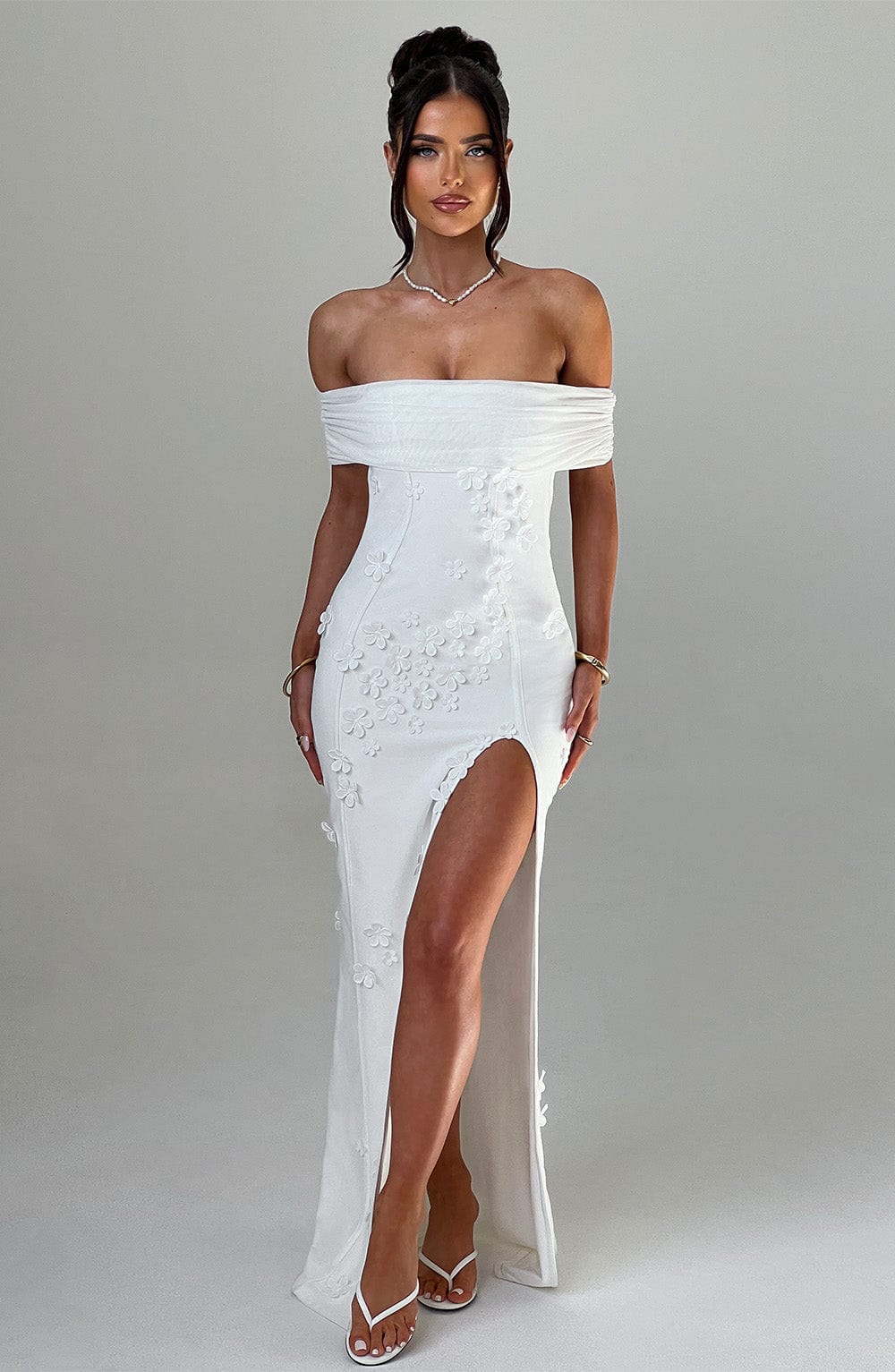 Milani Maxi Dress Ivory