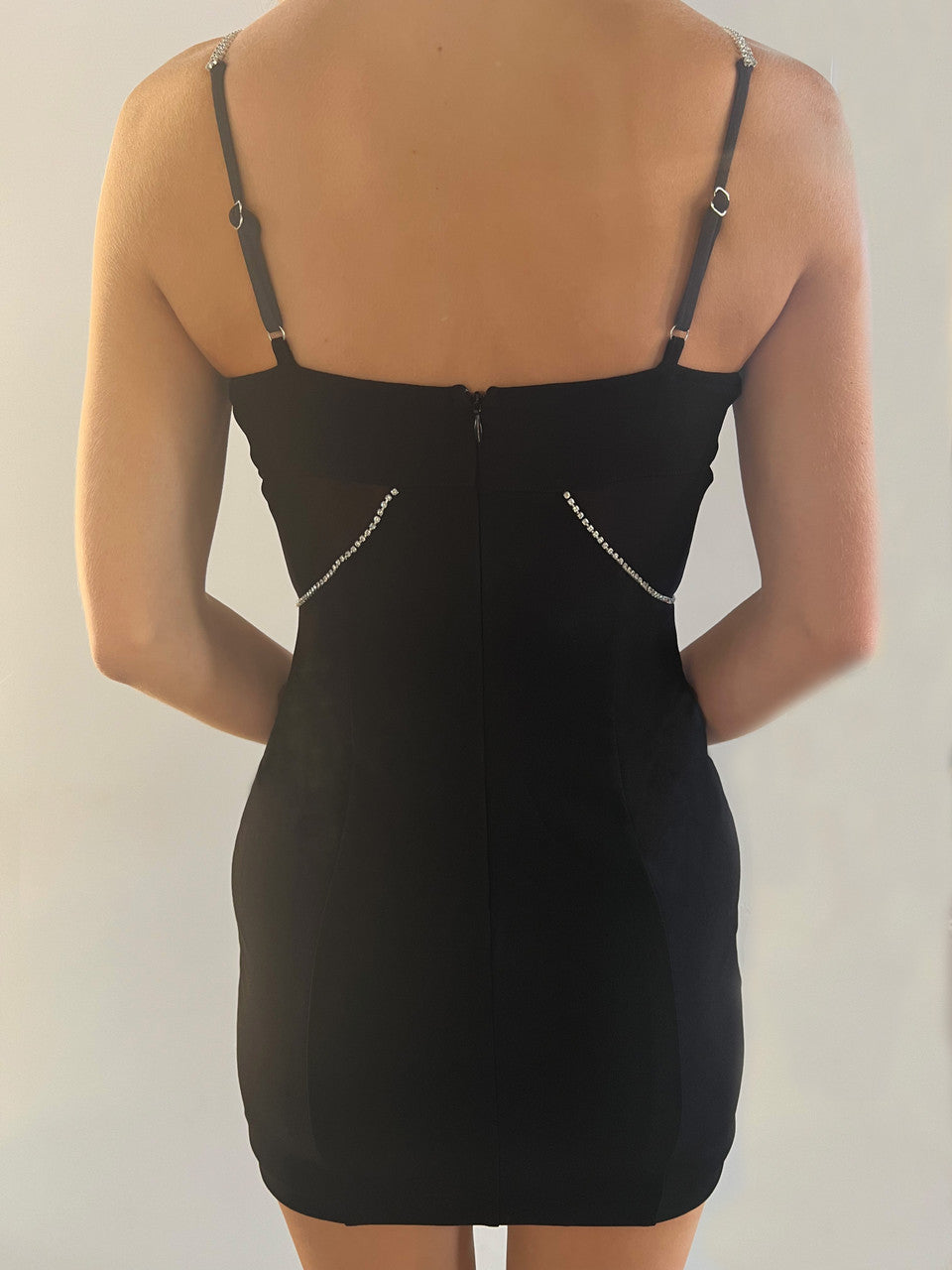 Size XS, Millionaire Mini Dress Black Homecoming Dress FINAL
